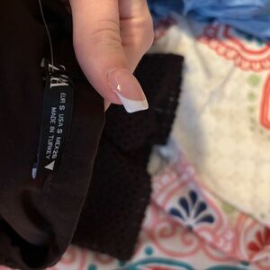 Zara Black Mini Skirt